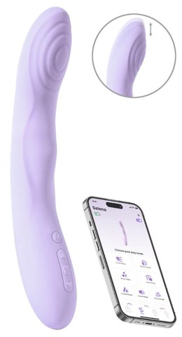 Svakom Selena Pastel Lilac - model silikonowy, wodoodporny, ładowalny