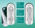 Tenga Flip 360 Aurora Green - zaawansowana maszyna intymna spiralna