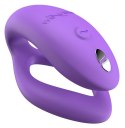 We-Vibe Sync O Bright Purple - Intymny masażer dla par, silikonowy, sterowanie aplikacją