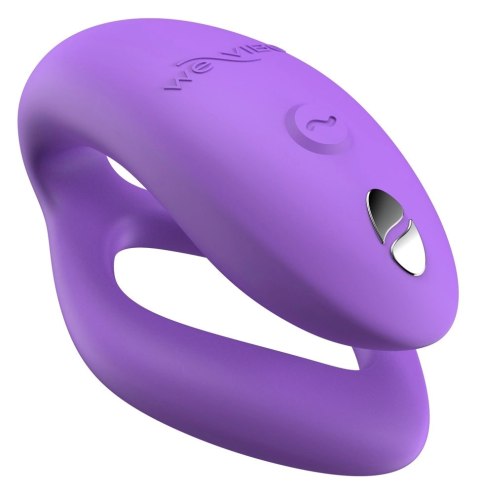 We-Vibe Sync O Bright Purple - Intymny masażer dla par, silikonowy, sterowanie aplikacją
