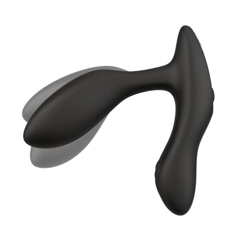 We-Vibe Vector+ Charcoal Black - Anatomiczna maszyna intymna, 2 silniki, Bluetooth