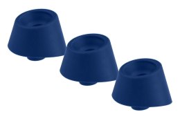 Womanizer Heads Duo M Blueberry - Zapasowe Nakładki Silikonowe 3 szt.