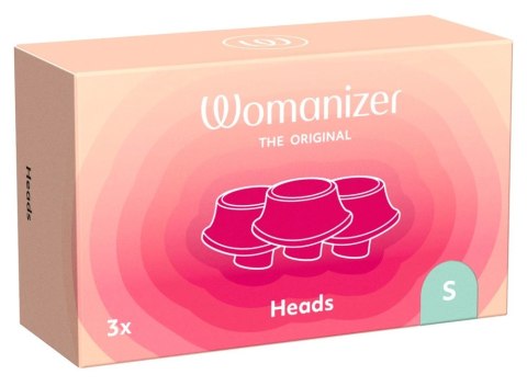 Womanizer Next Heads S Zapasowe Końcowki Silikonowe 3 sztuki