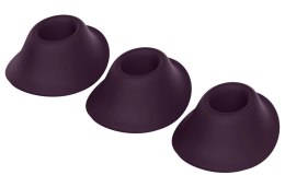 Womanizer Next Zapasowe Końcowki Dark Purple M 3 sztuki silikonowe