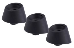 Womanizer W-Heads 3x Black S - Zapasowe Nasadki Silikonowe Duo/Duo2