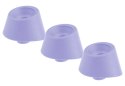 Womanizer W-Heads 3x Lilac M - Zestaw wymiennych końcowek średnich