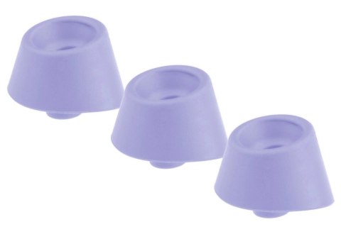 Womanizer W-Heads 3x Lilac M - Zestaw wymiennych końcowek średnich