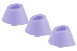 Womanizer W-Heads 3x Lilac S - Zapasowe końcowki silikonowe S