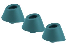 Womanizer W-Heads 3x Petrol S - Zestaw nakładek wymiennych S do DUO 2