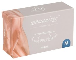 Womanizer W-Heads 3 szt. Medium Blueberry - silikonowe nakładki wymienne