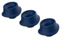 Womanizer W-Heads L Blueberry - Zestaw 3 silikonowych nakładek wymiennych
