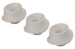 Womanizer W-Heads L Szare - Zestaw 3 Anatomicznych Nakładek Premium