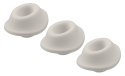 Womanizer W-Heads S Grey - Zestaw 3 nakładek silikonowych szarych S