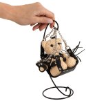 Bad Kitty Teddy Swing brelok kolekcjonerski 11 cm czarny