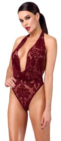 Noir Handmade Kink Royal Body Bordowy Transparentny M