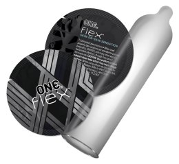 ONE Flex 10 szt. ultracienkie prezerwatywy grafenowe Sensatex