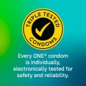 ONE Pleasure Plus 12 szt. - prezerwatywy z anatomiczną końcowką