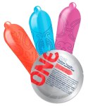 ONE Tattoo Touch 12 szt. - kolorowe prezerwatywy z wypukłym wzorem