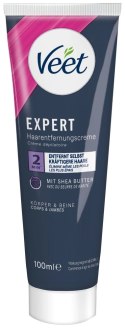 Veet EXPERT Krem do Depilacji Ciała i Nog 100ml, Shea Butter