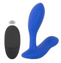 We-Vibe Vector+ Royal Blue - anatomiczny masażer zdalnie sterowany, 10 trybow