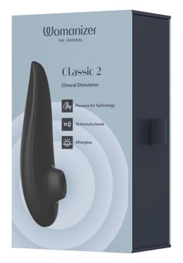 Womanizer Classic 2 Black - urządzenie z 10 trybami, wodoodporne