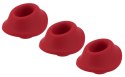 Womanizer W-Heads S 3 szt. silikonowe nasadki wymienne czerwone