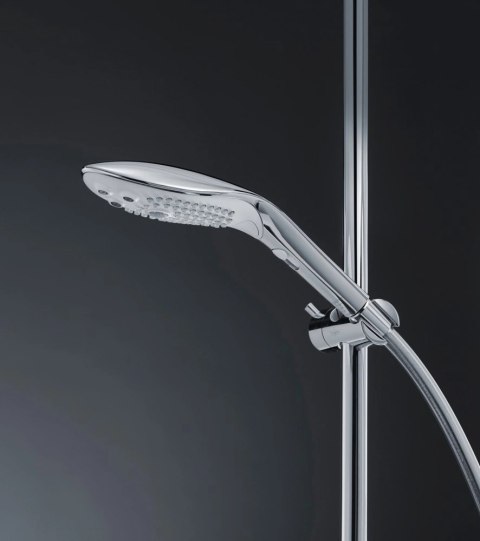 Womanizer Wave Chrome - uniwersalna głowica natryskowa 3 funkcje 27,7 cm
