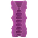 Doc Johnson Mood Pleaser Thick Ribbed fioletowa elastyczna maszyna intymna