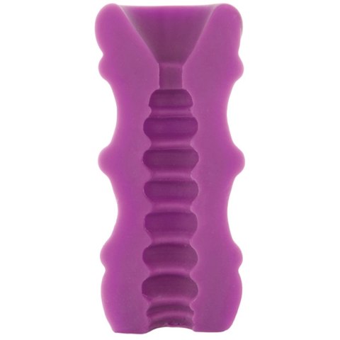 Doc Johnson Mood Pleaser Thick Ribbed fioletowa elastyczna maszyna intymna Doc Johnson Mood Pleaser Thick Ribbed fioletowa elastyczna maszyna intymna