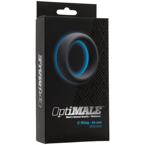 Doc Johnson OptiMALE Pierścień silikonowy 45 mm czarny Doc Johnson OptiMALE Pierścień silikonowy 45 mm czarny