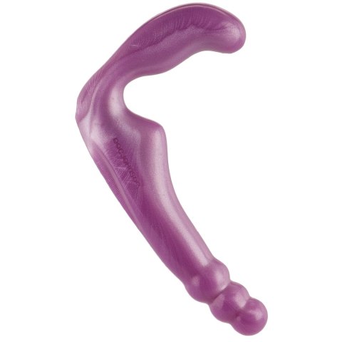 Doc Johnson Platinum Strap-On silikonowy do uprzęży, rożowy 17 cm Doc Johnson Platinum Strap-On silikonowy do uprzęży, rożowy 17 cm