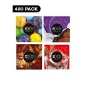 EXS Mix 400 szt. Kolorowe prezerwatywy smakowe zestaw XXL