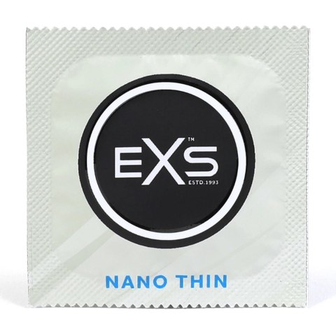 EXS Nano Thin prezerwatywy ultracienkie 3 sztuki, 53 mm EXS Nano Thin prezerwatywy ultracienkie 3 sztuki, 53 mm