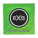 EXS Ribbed & Dotted prezerwatywy 3 szt. żebrowane i kropkowane 56 mm