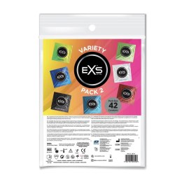 EXS Variety Mix 2 zestaw prezerwatyw 42 szt. rożne rodzaje