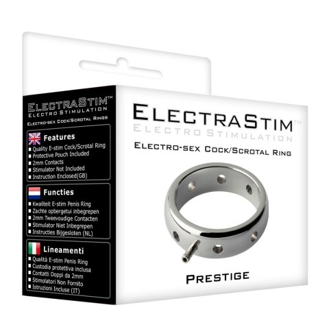 ElectraStim Prestige pierścień stalowy 50 mm do elektrostymulacji ElectraStim Prestige pierścień stalowy 50 mm do elektrostymulacji