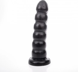 Hung System Yoo-Hoo 27,5 cm Czarny model anatomiczny z podstawą przyssawką