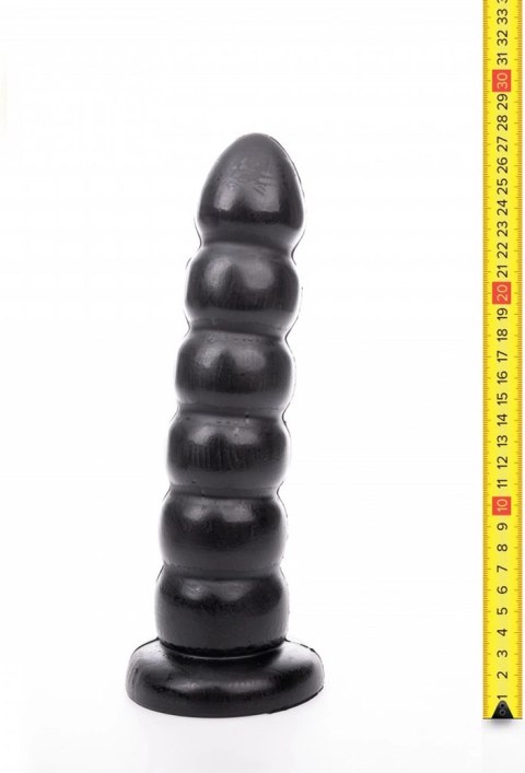 Hung System Yoo-Hoo 27,5 cm Czarny model anatomiczny z podstawą przyssawką Hung System Yoo-Hoo 27,5 cm Czarny model anatomiczny z podstawą przyssawką
