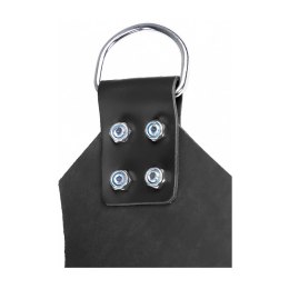 Mr. Sling Pas skorzany 4-punktowy czarny, 100 cm, naturalna skora