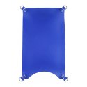 Mr. Sling Pas skorzany 4-punktowy niebieski 100cm szeroki front