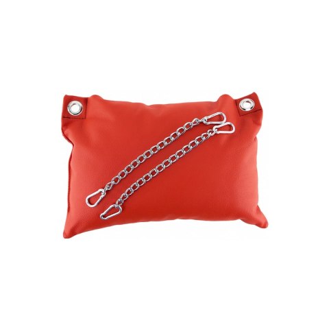 Mr. Sling Poduszka Skorzana Czerwona 20 cm Łańcuchy Karabińczyki Mr. Sling Poduszka Skorzana Czerwona 20 cm Łańcuchy Karabińczyki