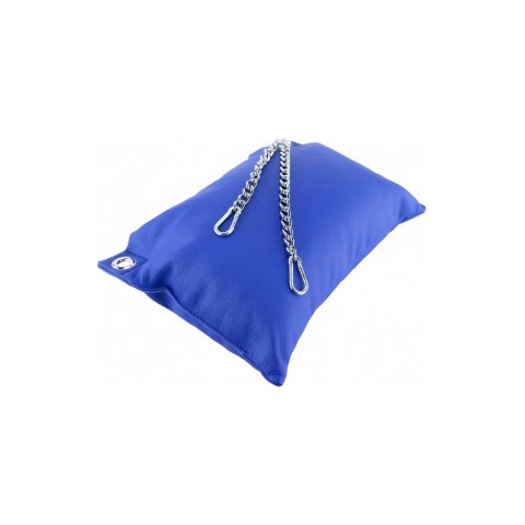 Mr. Sling Poduszka skorzana niebieska komfortowa do uprzęży 20cm Mr. Sling Poduszka skorzana niebieska komfortowa do uprzęży 20cm