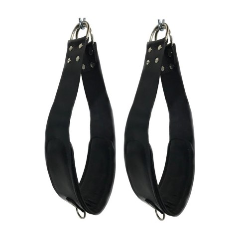 Mr. Sling Skorzane Pętle Podtrzymujące 60 cm z Wyściołką i D-Ringami Mr. Sling Skorzane Pętle Podtrzymujące 60 cm z Wyściołką i D-Ringami