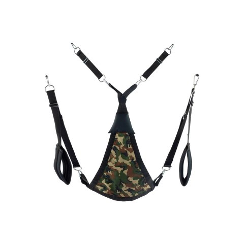 Mr. Sling Uprząż tekstylna trojkątna camo z poduszką 4 punkty Mr. Sling Uprząż tekstylna trojkątna camo z poduszką 4 punkty