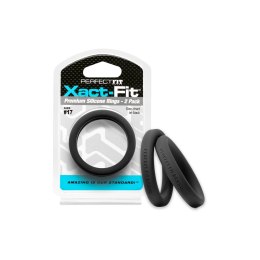 Perfect Fit Brand Xact-Fit Zestaw pierścieni dopasowanych #17, 2 szt.