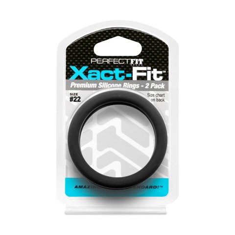 Perfect Fit Xact-Fit Zestaw Pierścieni Model #23, 2 sztuki, elastyczne Perfect Fit Xact-Fit Zestaw Pierścieni Model #23, 2 sztuki, elastyczne