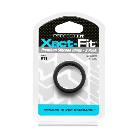 Perfect Fit Xact-Fit Zestaw Pierścieni Regulowanych #11 2 szt. Perfect Fit Xact-Fit Zestaw Pierścieni Regulowanych #11 2 szt.