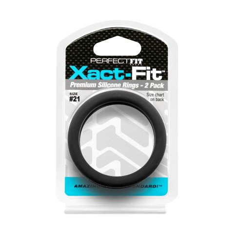 Perfect Fit Xact-Fit Zestaw pierścieni dopasowujących #21, 2 szt. Perfect Fit Xact-Fit Zestaw pierścieni dopasowujących #21, 2 szt.
