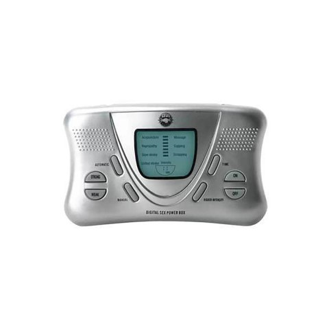 XR Brands Zeus Electrosex Deluxe Digital Power Box - zestaw dwukanałowy z timerem XR Brands Zeus Electrosex Deluxe Digital Power Box - zestaw dwukanałowy z timerem