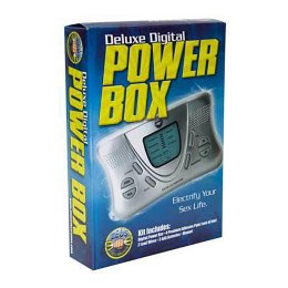 XR Brands Zeus Electrosex Deluxe Digital Power Box - zestaw dwukanałowy z timerem